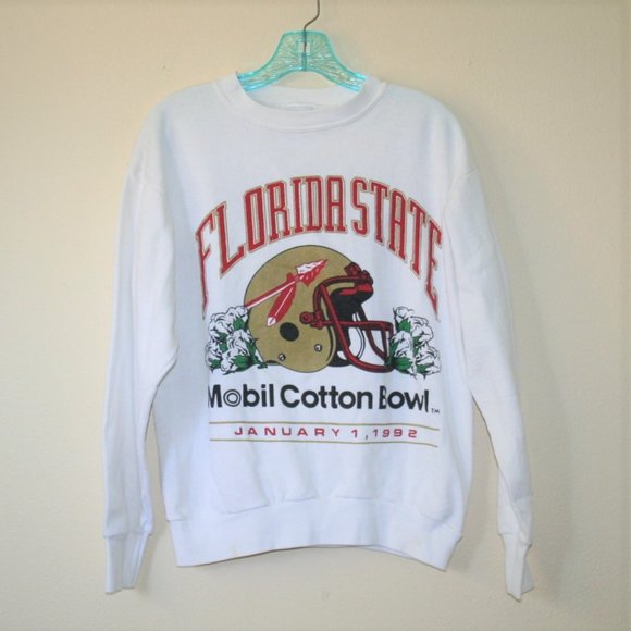 Vintage Other - LAST CHANCE 1992 Florida State Mobil Cotton Bowl Sweatshirt Medium